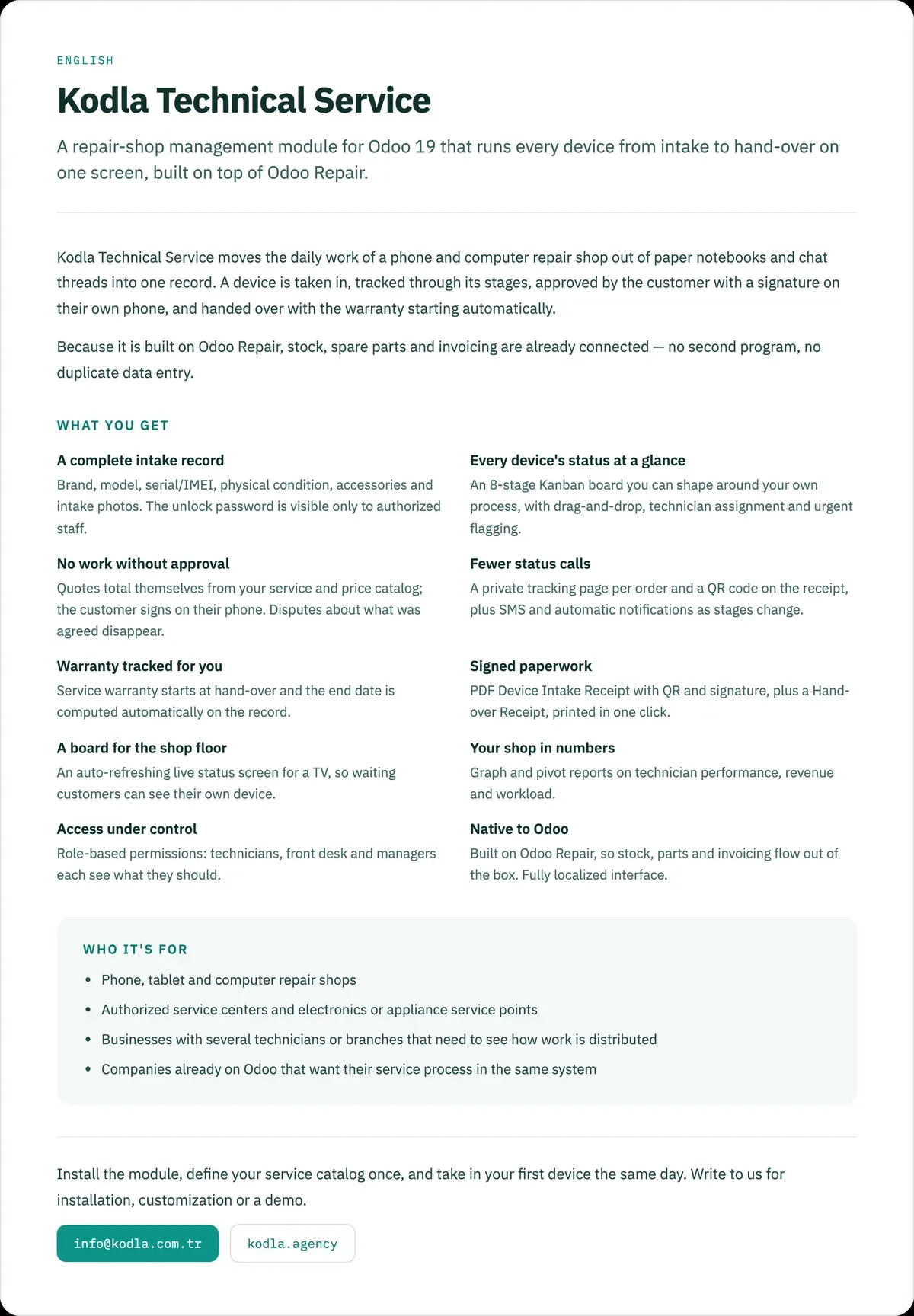 Advanced Technical Service for IT